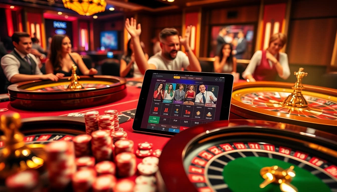Experience the thrill of Hit Club with vibrant casino tables and immersive online gambling.