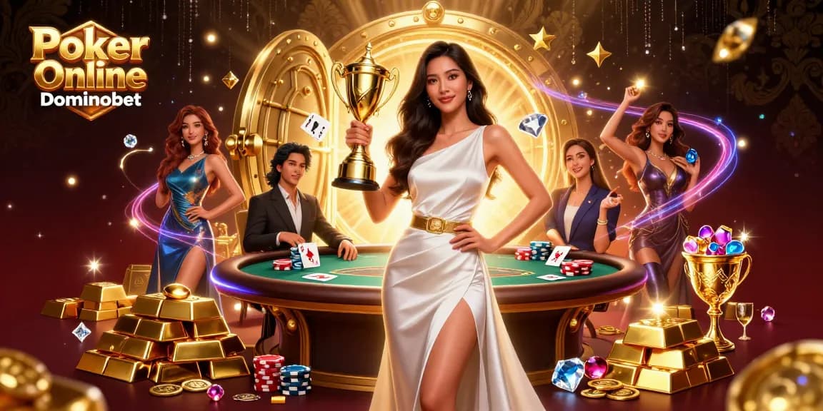 Win big at Poker Online Dominobet with exciting gameplay and stunning casino visuals.