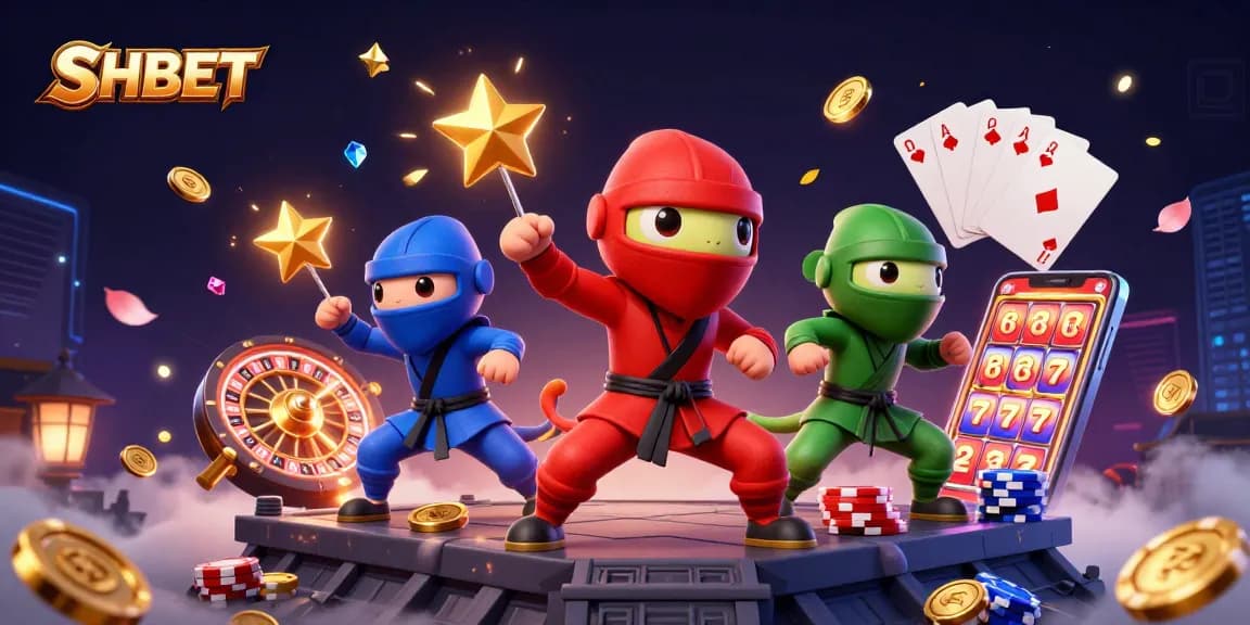 SHBET offers thrilling gaming experiences with dynamic characters and casino elements in captivating 3D.