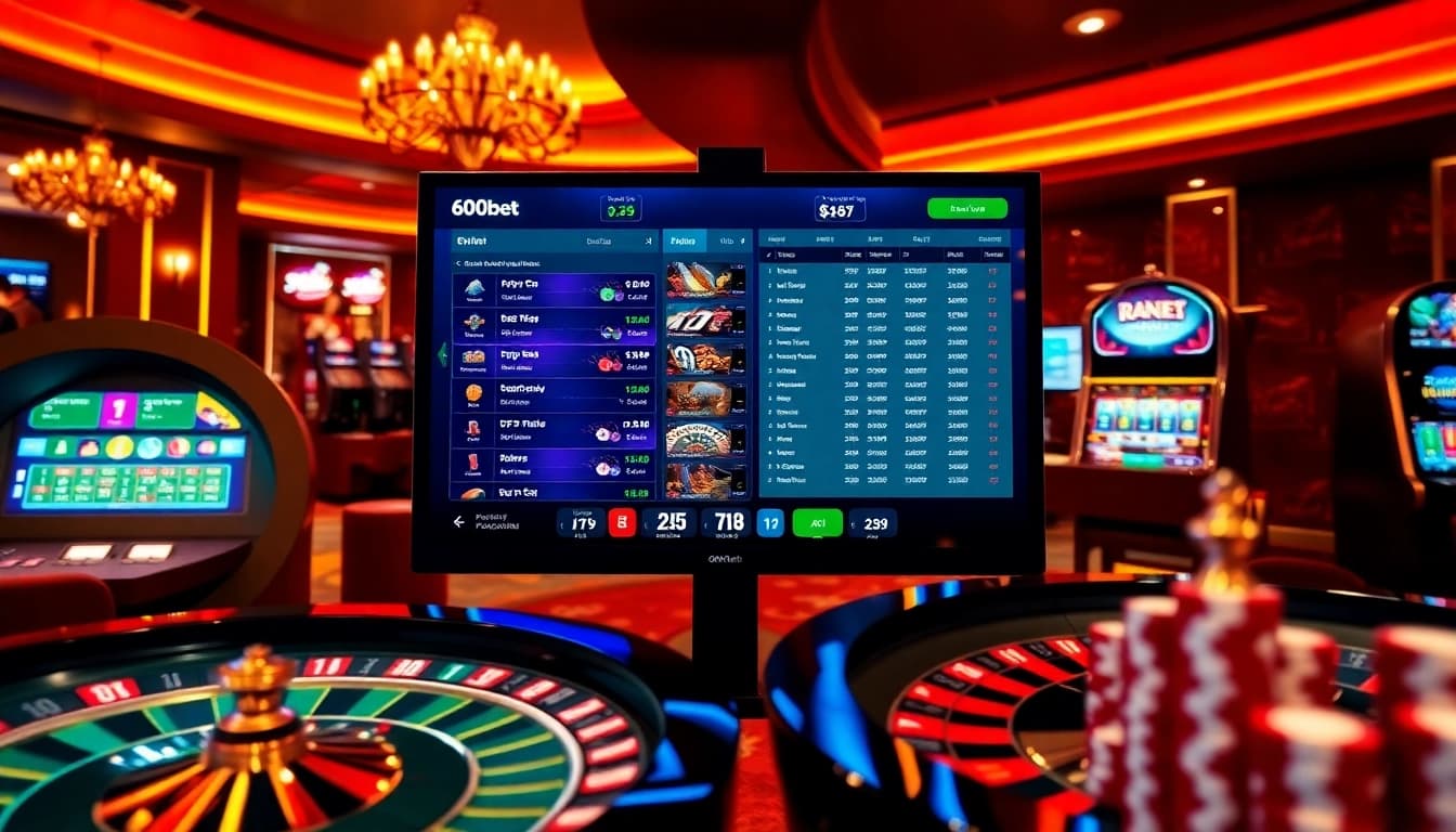 Juega a emocionantes juegos en la plataforma de juego en línea 600bet, confiable y segura.