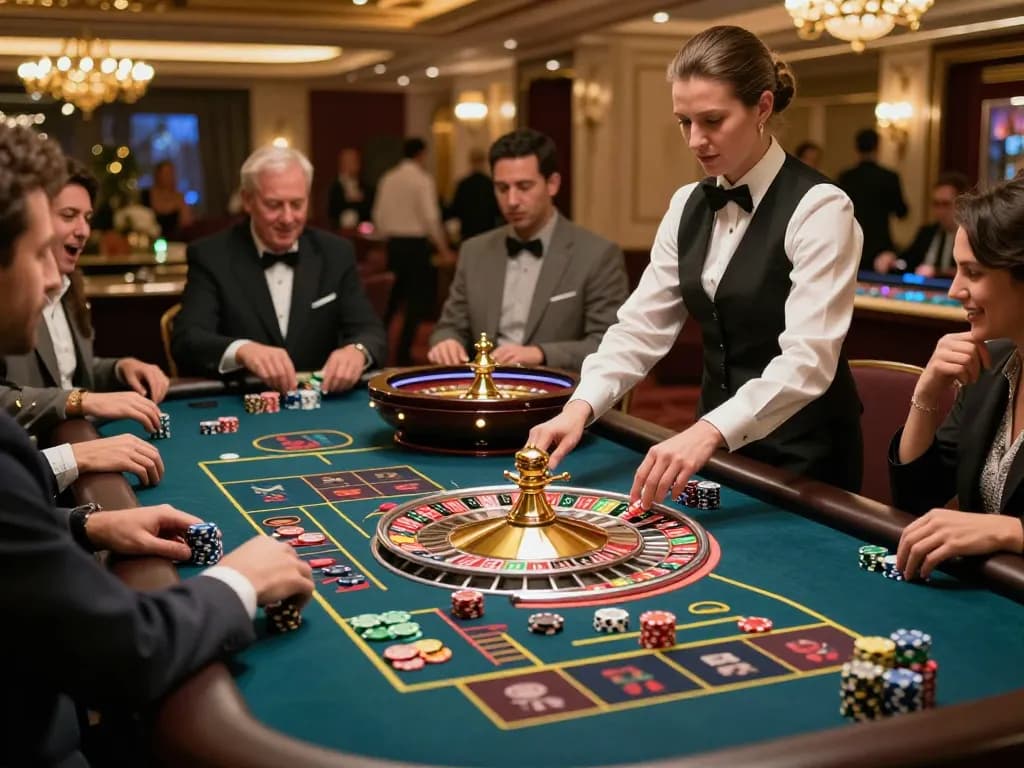 Experience the thrill of the roulette table at FIVE88, where strategy meets excitement in every spin.