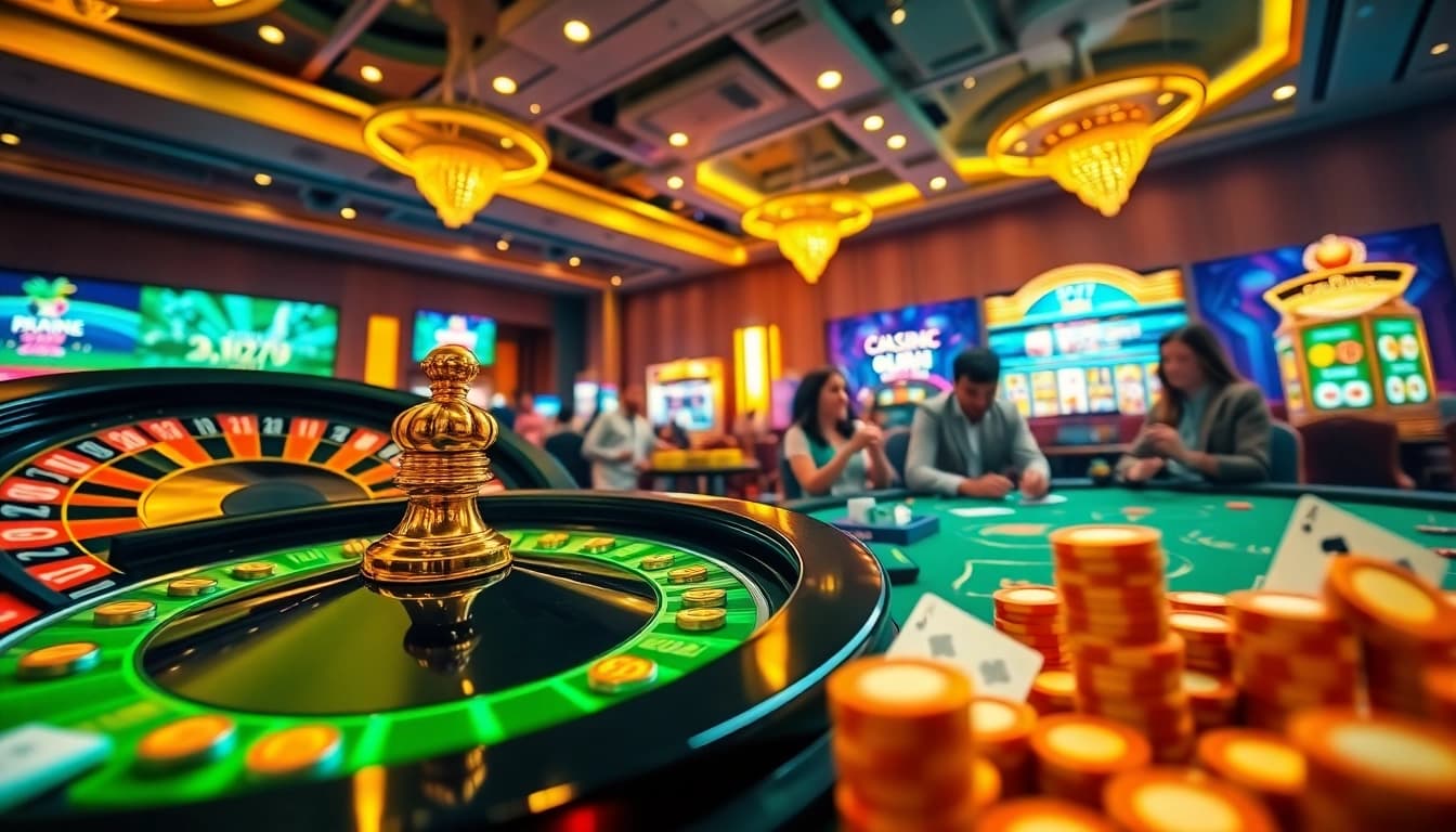 Experience the thrills and excitement of casino gaming with link 888VND, featuring vibrant online gambling elements.