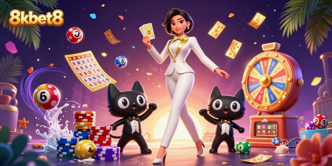 Experience engaging thrills at 8kbet8 with dynamic lottery and casino elements