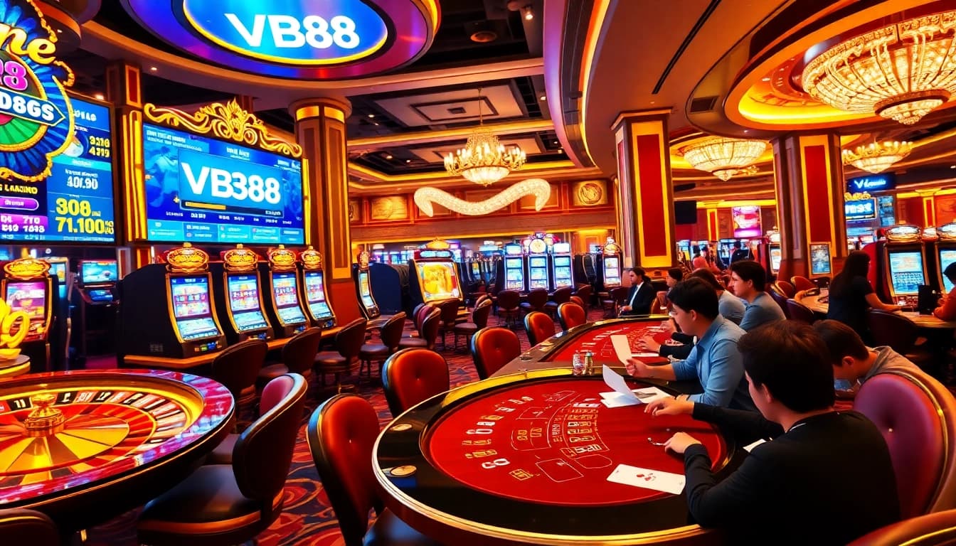 Engage in thrilling games at the Trang chủ vb88 casino, where poker, slots, and more await!