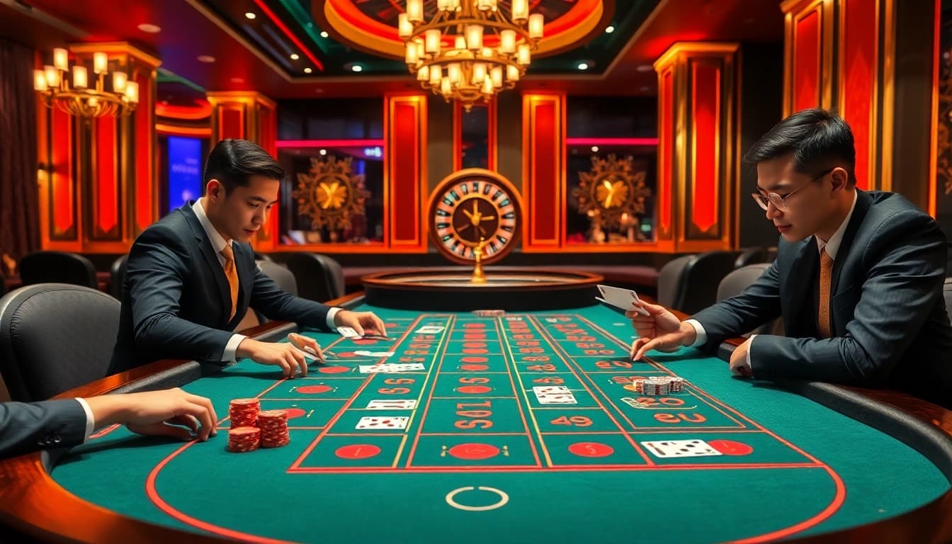 Experience thrilling Baccarat at XX88.COM with players enjoying high stakes and elegant gameplay.