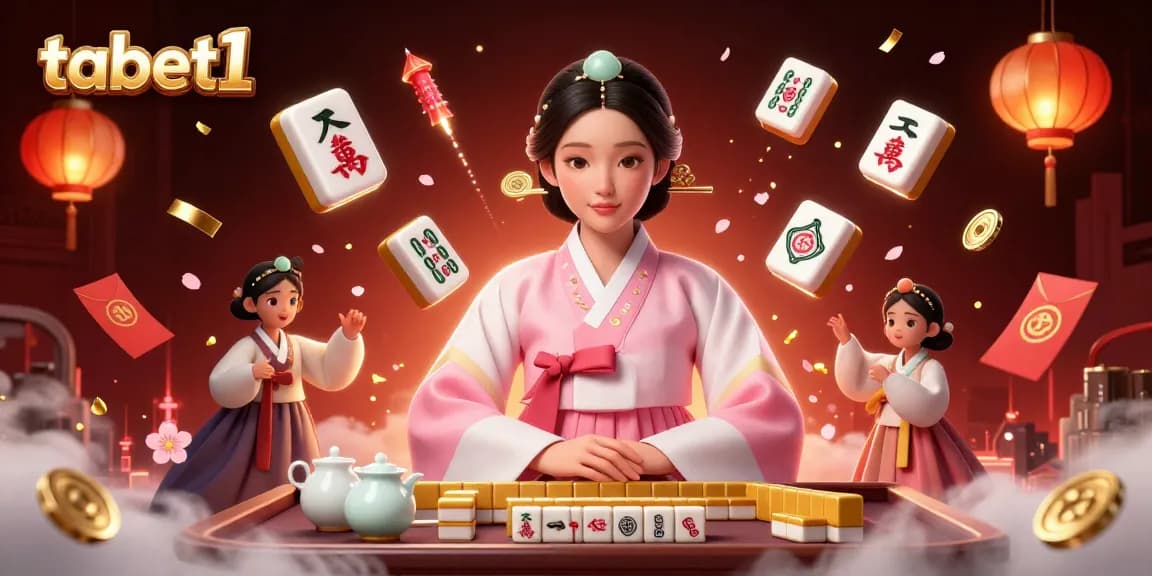 Experience the elegance of tabet1 with this vibrant casino scene showcasing traditional elements and dynamic gaming activities.