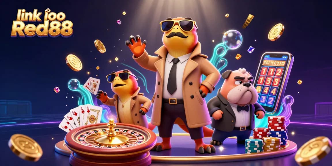 Engage with luck as you find the link vào Red88 among dazzling casino elements and fun characters.