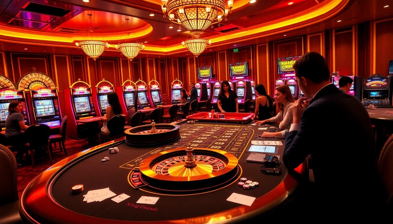 Experience the thrill of winning at King88 Casino with dynamic gameplay and captivating gaming tables.