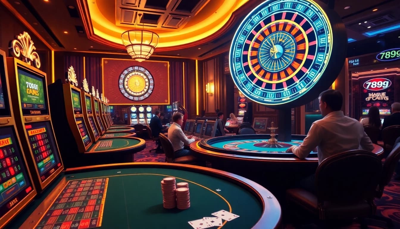 Experimenta el juego de alto riesgo en 789g con mesas emocionantes y máquinas tragamonedas vibrantes.