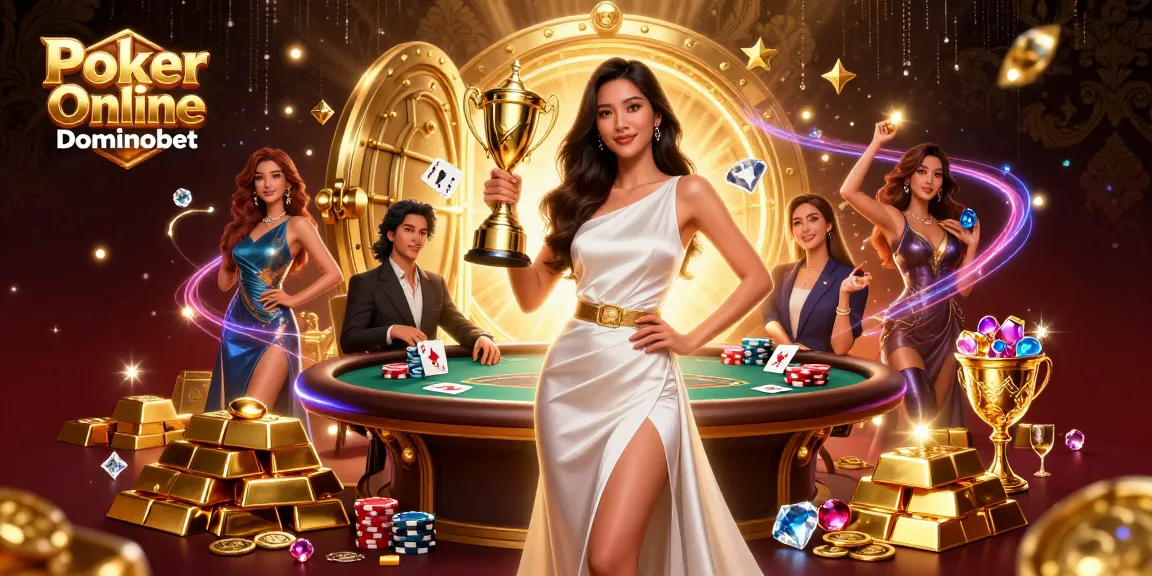Win big at Poker Online Dominobet with exciting gameplay and stunning casino visuals.