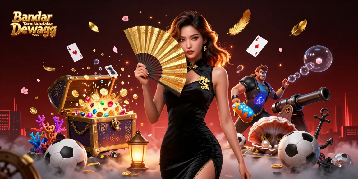 Engage with Bandar Taruhan Bola Online Dewagg, featuring stunning visuals of sports betting action.