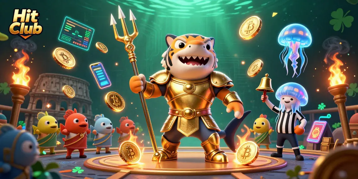 Engage in Hit Club's thrilling underwater casino adventure featuring epic battles and crypto excitement.