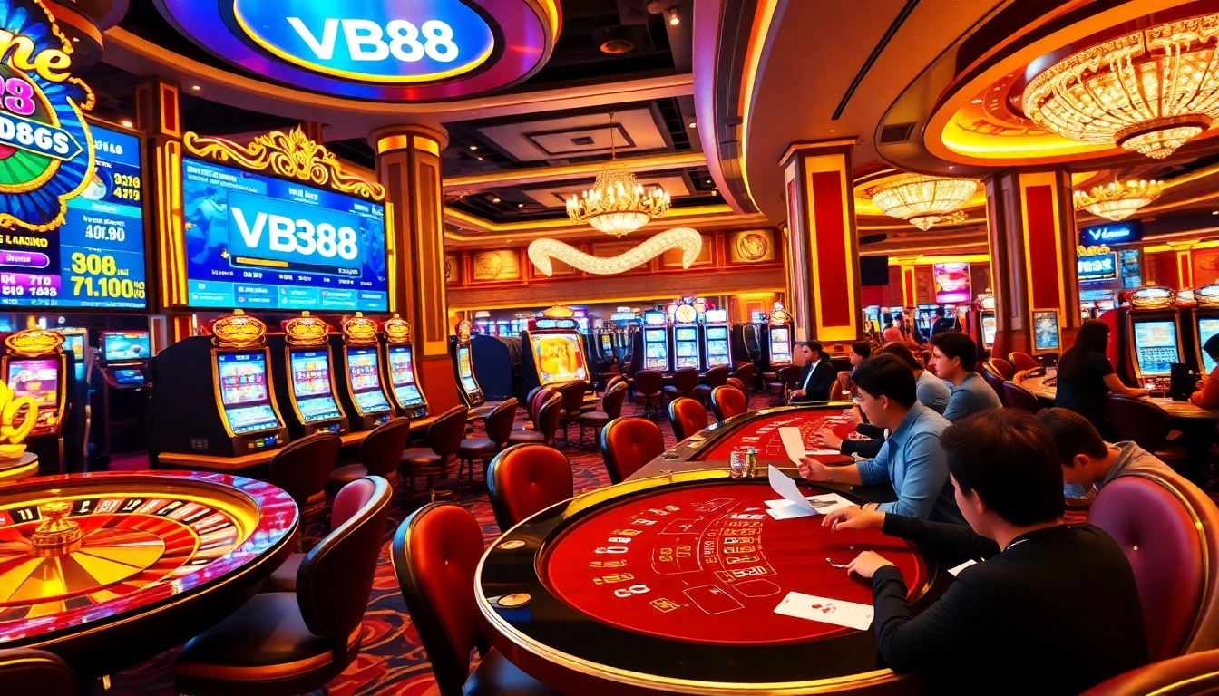 Engage in thrilling games at the Trang chủ vb88 casino, where poker, slots, and more await!