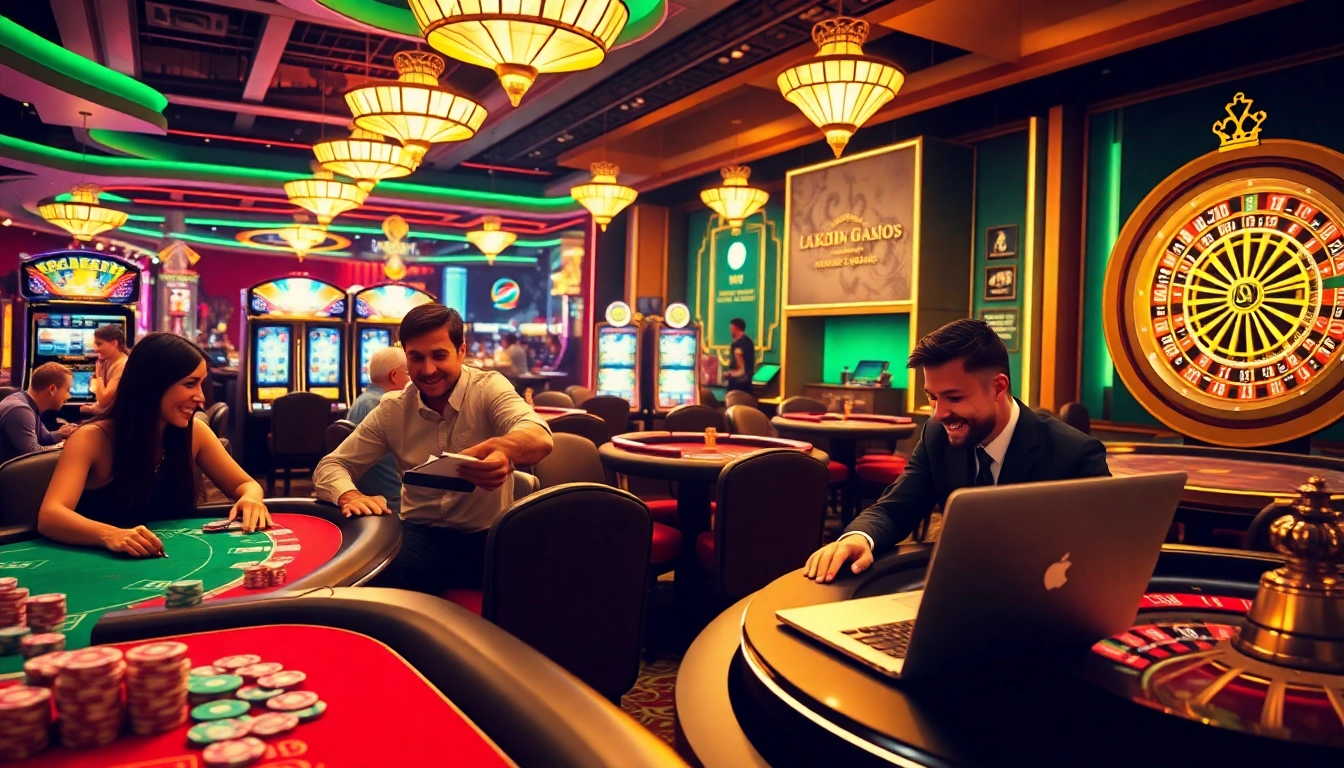 Experience the thrill of gaming at lucky88 com with vibrant casino activities and exciting player interactions.