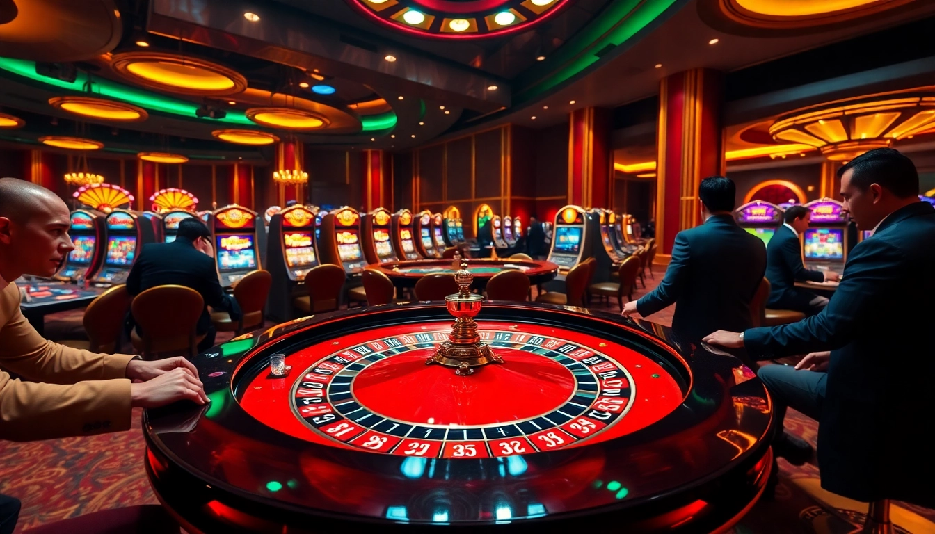 Players enjoy exciting roulette action at https://hbbet4.art/, highlighting thrilling casino gaming experiences.