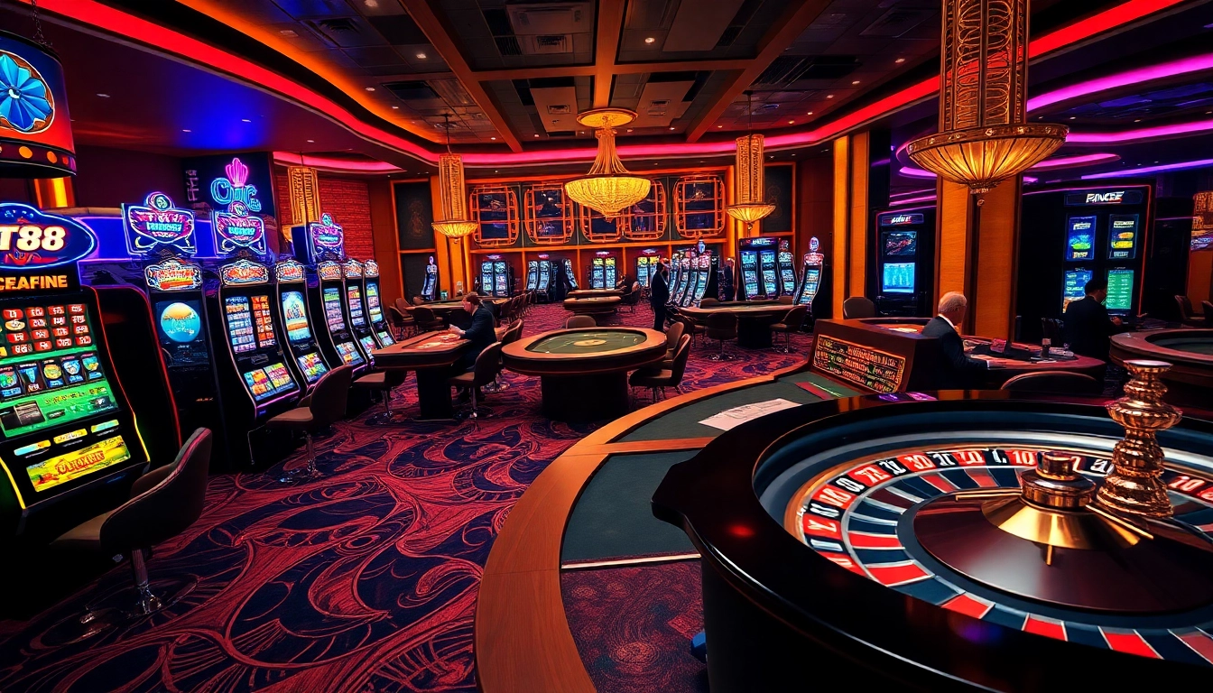 Experience the thrill of gaming at https://tt88.to/ with vibrant slot machines and engaging poker tables.