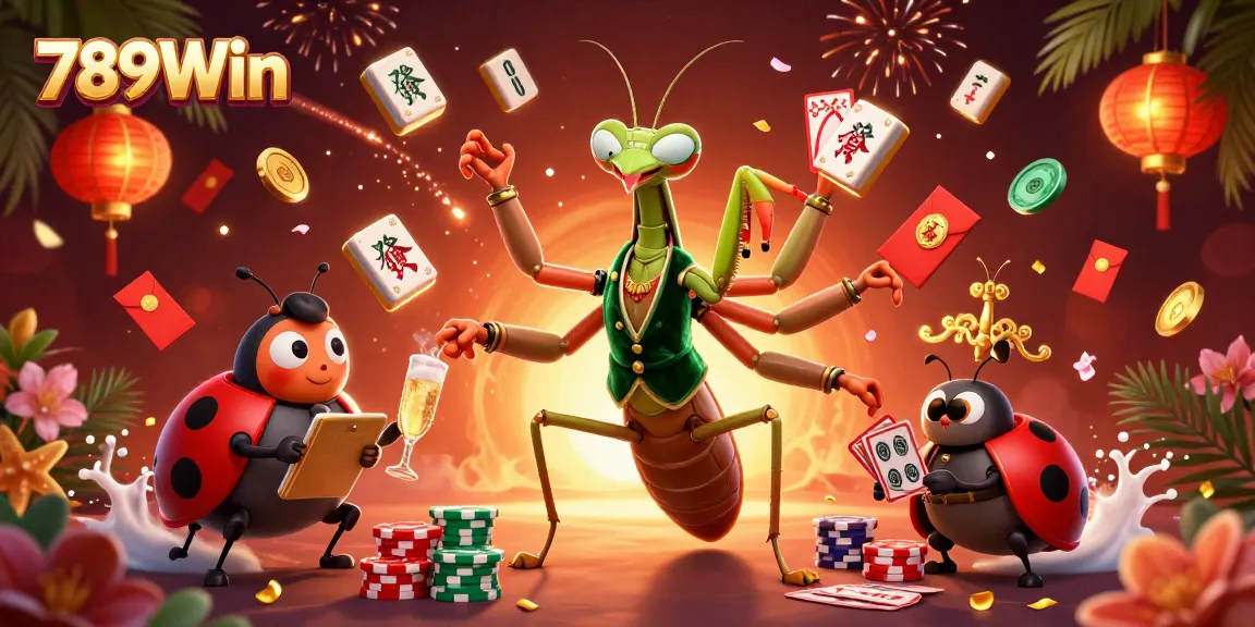 Experience thrilling games at 789Win with glamorous characters, vibrant casino elements, and a lively atmosphere.